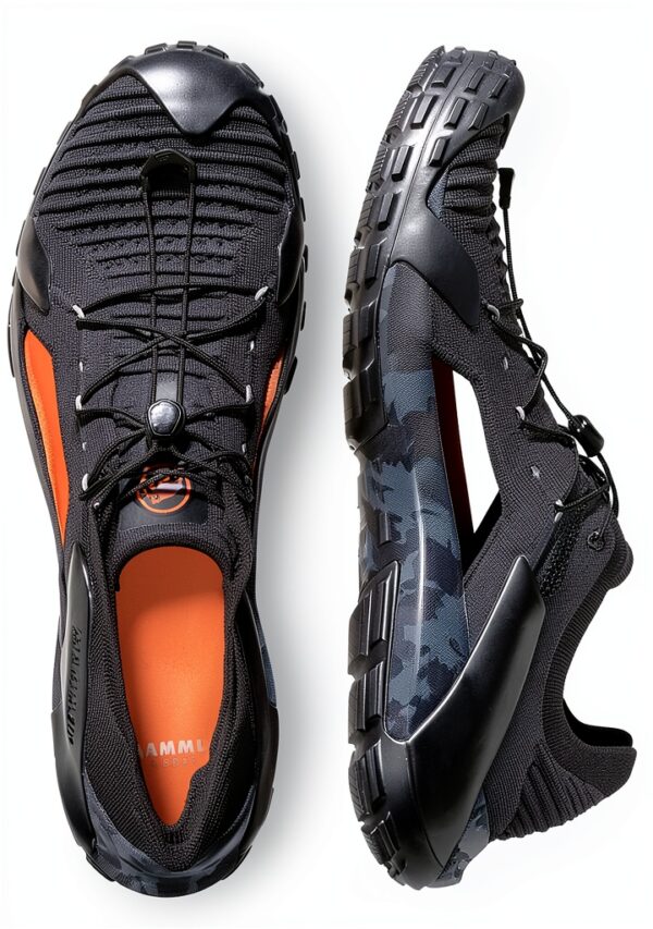 Mammut Hueco II Air Low Chaussures d'escalade randonnée Homme Black-0