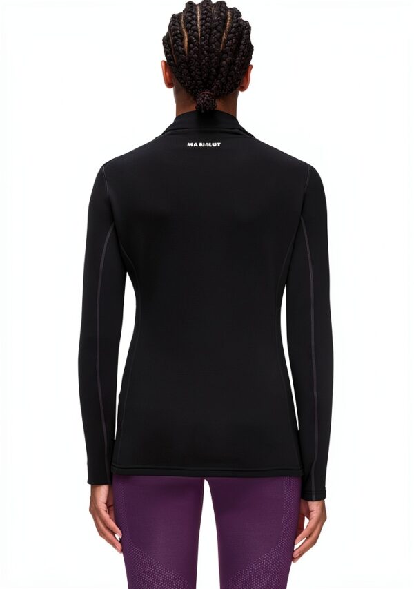 Mammut Aenergy ML Pull Demi Zip Femme Noir Marine Black XS XL-3