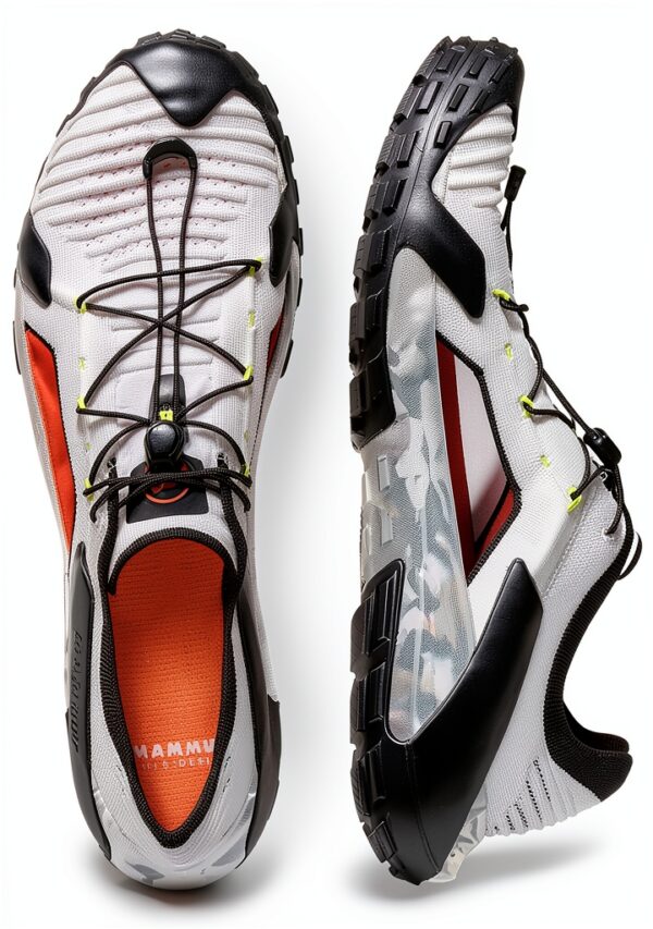 Mammut Hueco II Air Low Chaussures d'escalade et randonnée homme Blanc-0