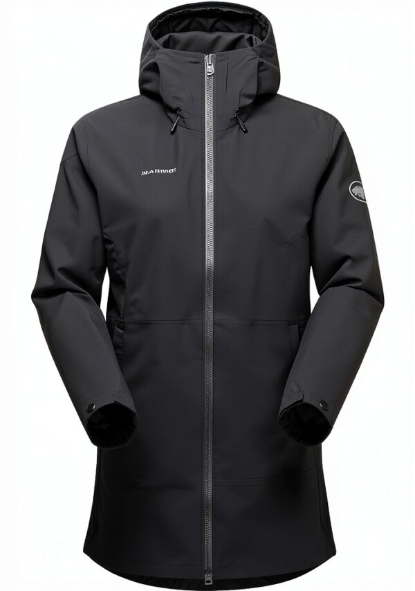 Mammut Seon Pac Hardshell Veste à Capuche Femme Noir XS – 1010-29370-0