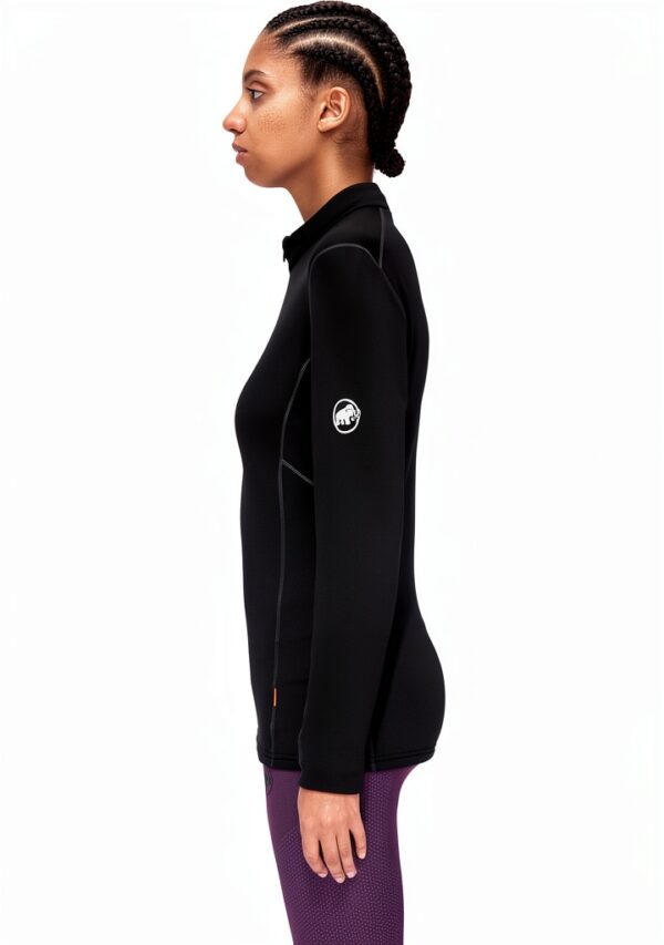 Mammut Aenergy ML Pull Demi Zip Femme Noir Marine Black XS XL-2