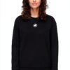 Mammut Core ML Crew Neck Sweatshirt Femme French Terry Noir Confort-2