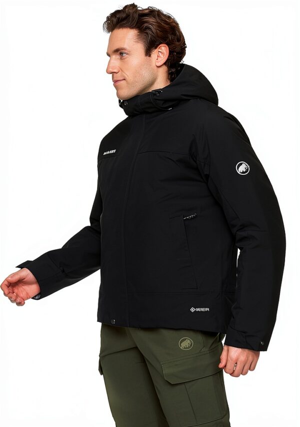 Veste thermique à capuche Mammut Treeline HS homme GORE TEX 2 couches-2