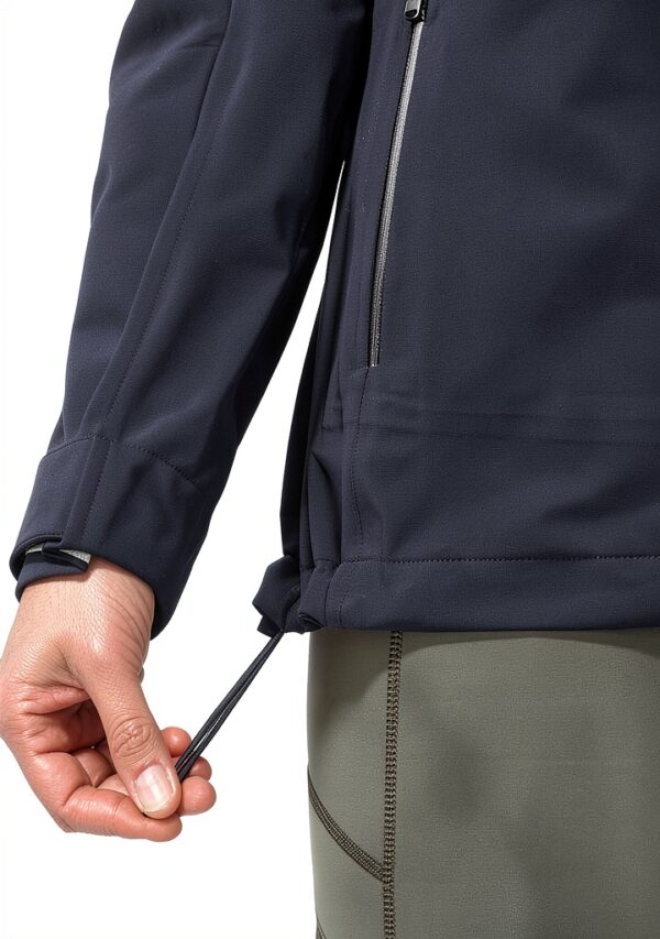 Mammut Linard Guide Hs Hooded Jacket Femme Bleu-6