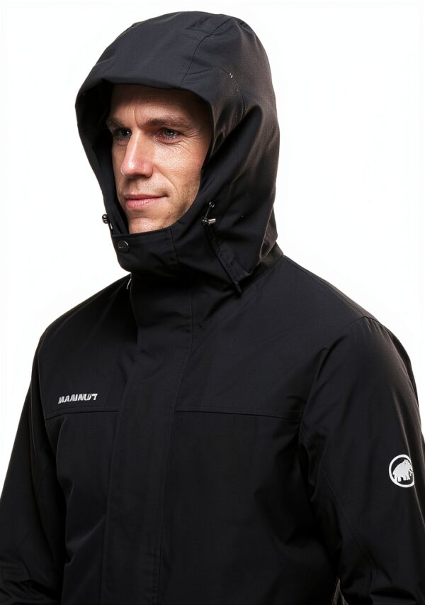 Veste thermique à capuche Mammut Treeline HS homme GORE TEX 2 couches-5