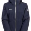 Mammut Linard Guide Hs Hooded Jacket Femme Bleu-0