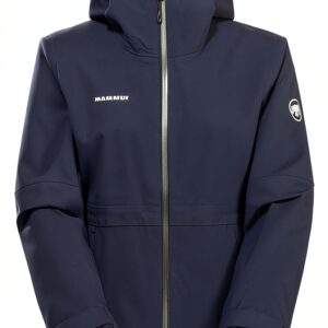 Mammut Linard Guide Hs Hooded Jacket Femme Bleu-0