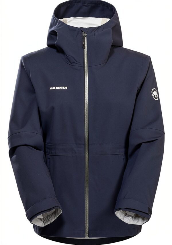 Mammut Linard Guide Hs Hooded Jacket Femme Bleu-0