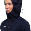 Mammut Linard Guide Hs Hooded Jacket Femme Bleu-7