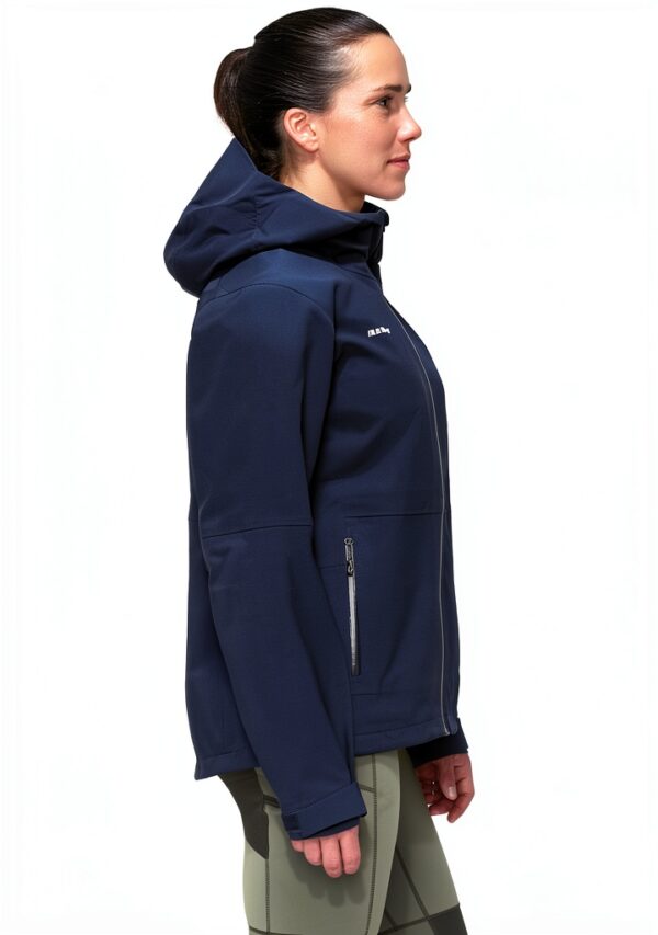 Mammut Linard Guide Hs Hooded Jacket Femme Bleu-2