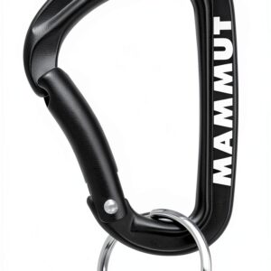 Mammut Mini Carabiner Classic Keylock S Noir Aluminium Taille unique-0