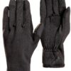 Mammut Guante Fleece Pro Gants Mixte Noir Taille 5 Polaire Ambidextre-0