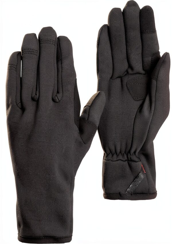 Mammut Guante Fleece Pro Gants Mixte Noir Taille 5 Polaire Ambidextre-0