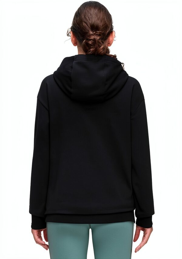 Sweat à Capuche Mammut ML Original Femme Noir-3