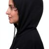 Sweat à Capuche Mammut ML Original Femme Noir-5