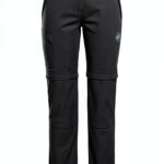 Pantalon de randonnée Mammut Runbold Iv Zip Off pour femme - Noir,-0