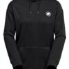 Sweat à Capuche Mammut ML Original Femme Noir-0