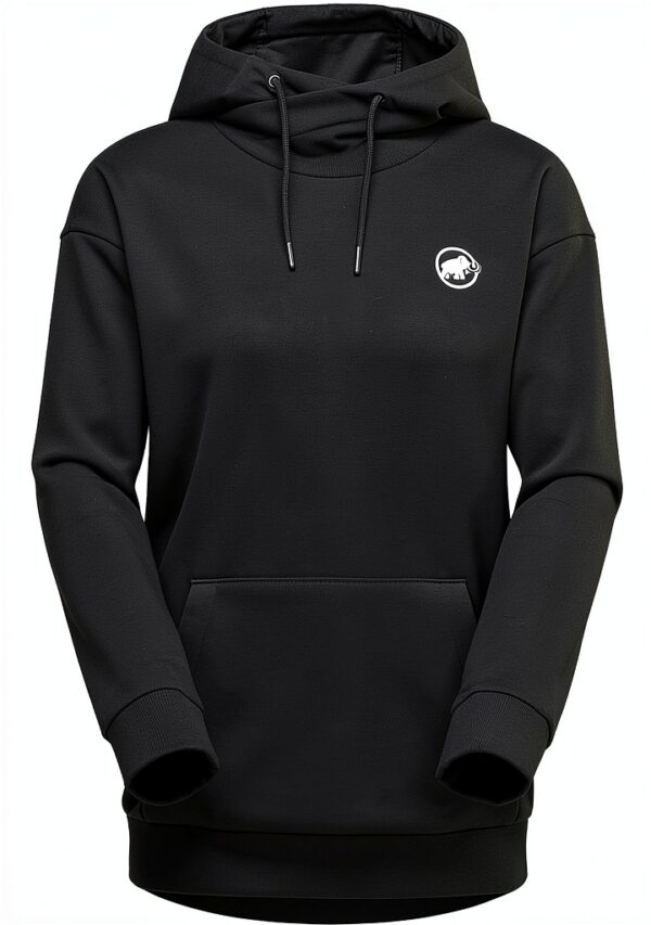 Sweat à Capuche Mammut ML Original Femme Noir-0